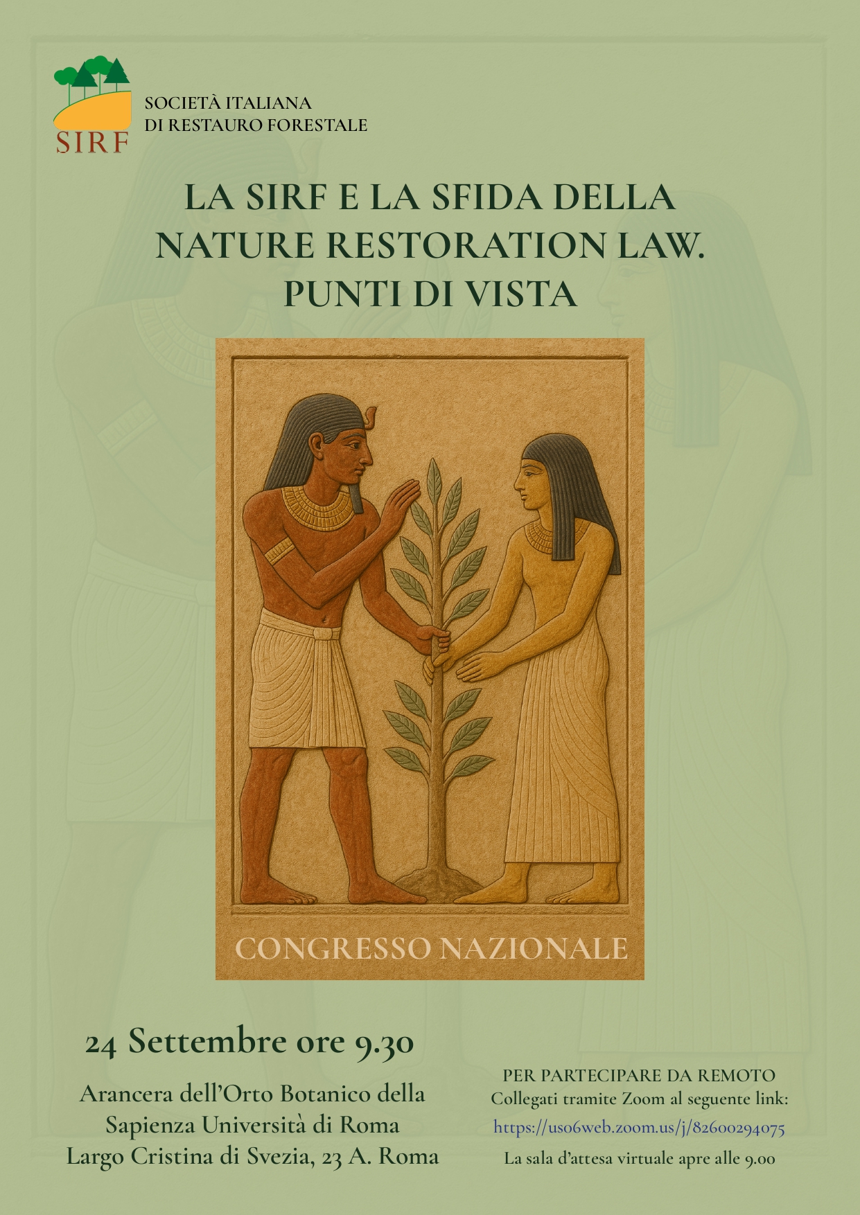 LA SIRF E LA SFIDA DELLA NATURE RESTORATION LAW.  PUNTI DI VISTA